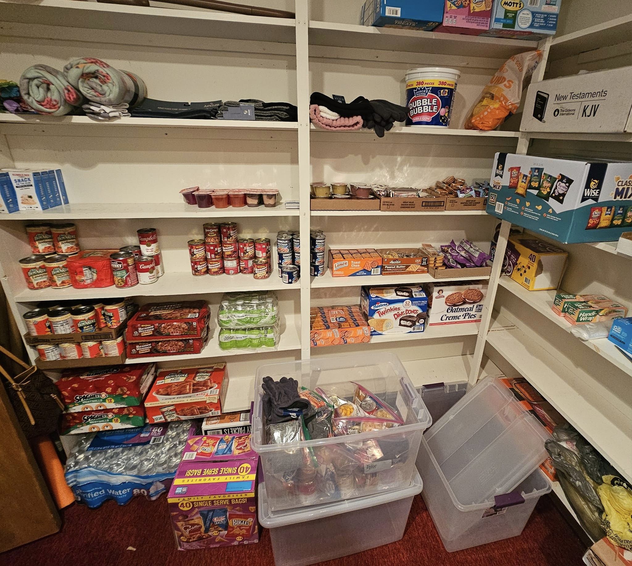 homless shelter room